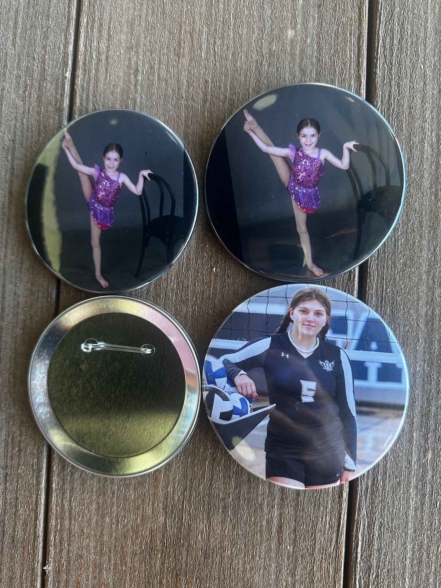 3.5" Button Pin (set of 4)