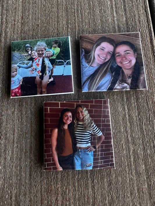 2x2" Photo Magnet (set of 3)