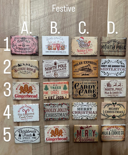 2x3" Custom Design Magnet (Set of 8)