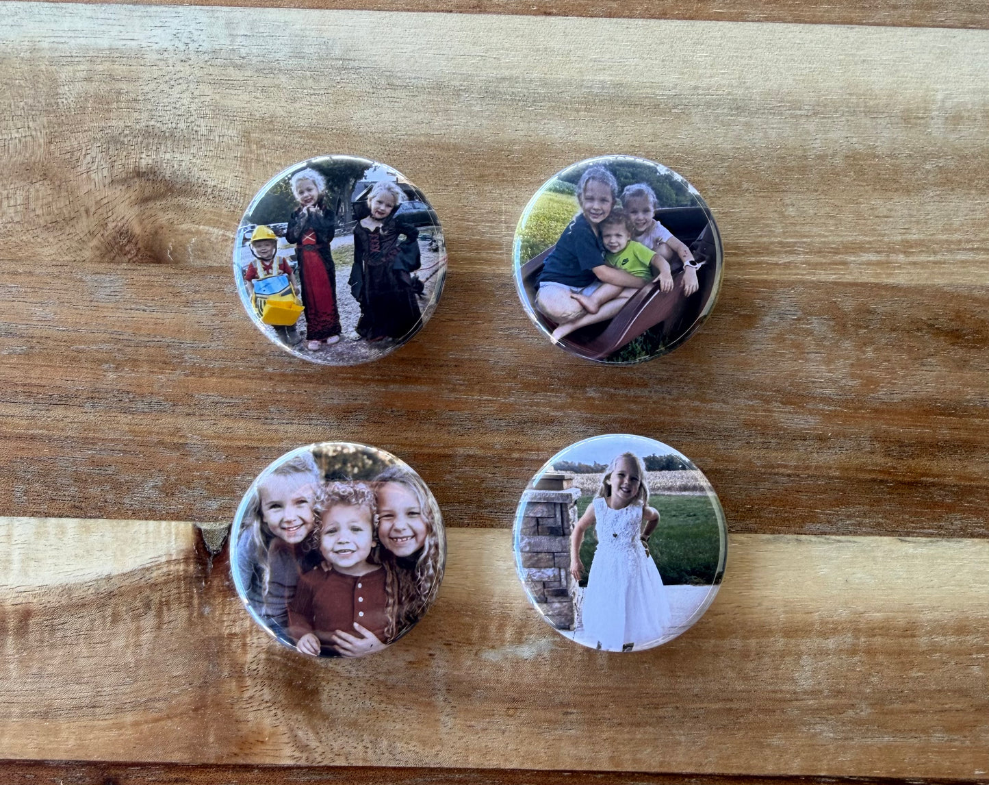1.25" Round Custom Magnet (set of 4)