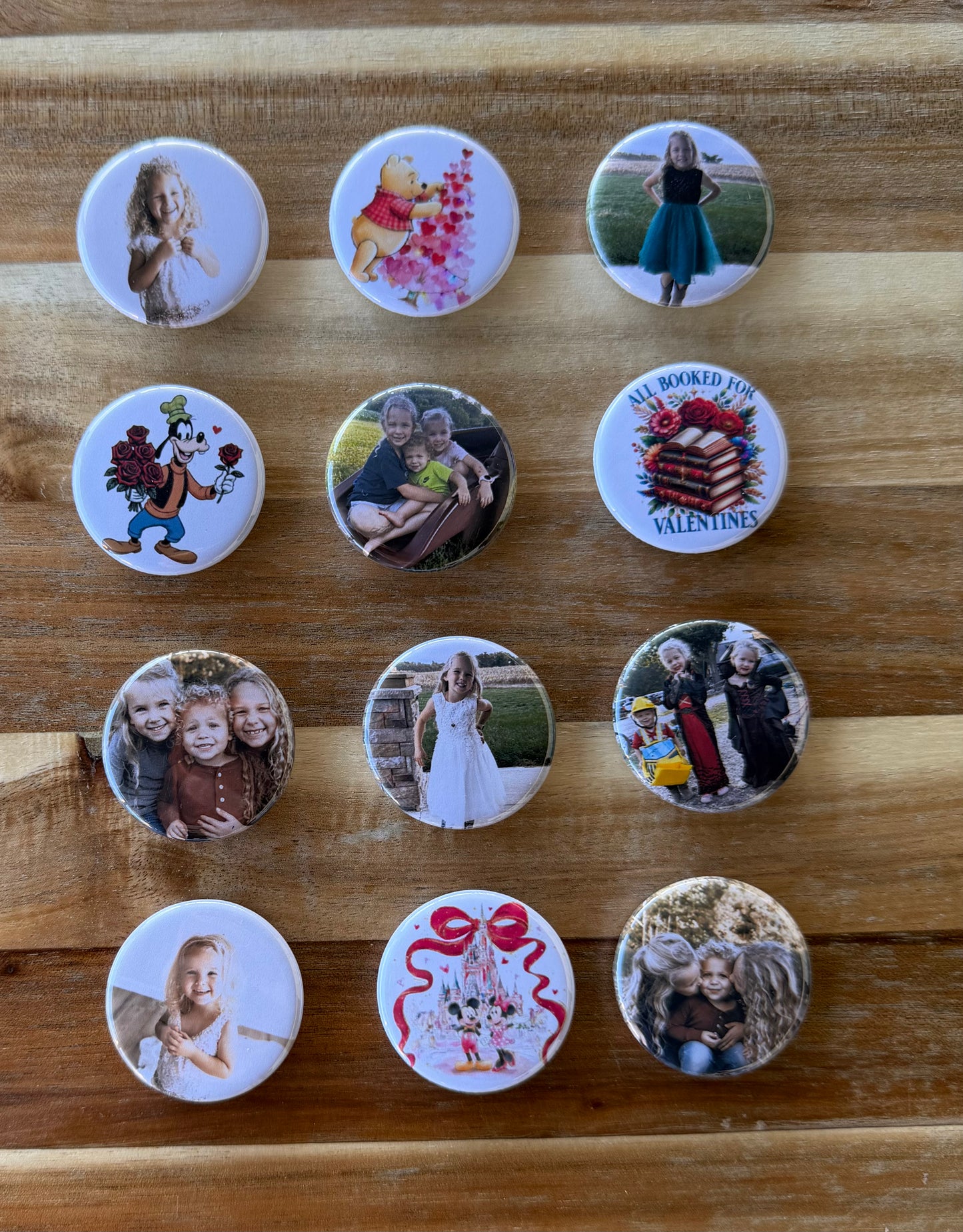 1.25" Round Custom Magnet (set of 12)