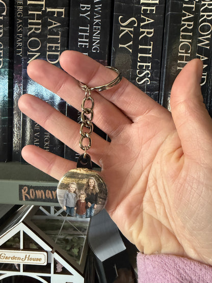 1.25" Round Custom Keychain (set of 12)